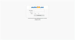 Desktop Screenshot of admin.auto24.ee