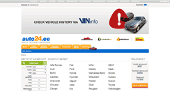 Desktop Screenshot of fin.auto24.ee