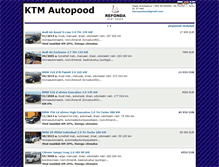 Tablet Screenshot of ktmauto.auto24.ee